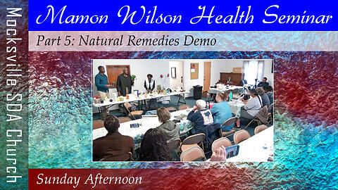 Natural Remedies Demo (Mamon Wilson)