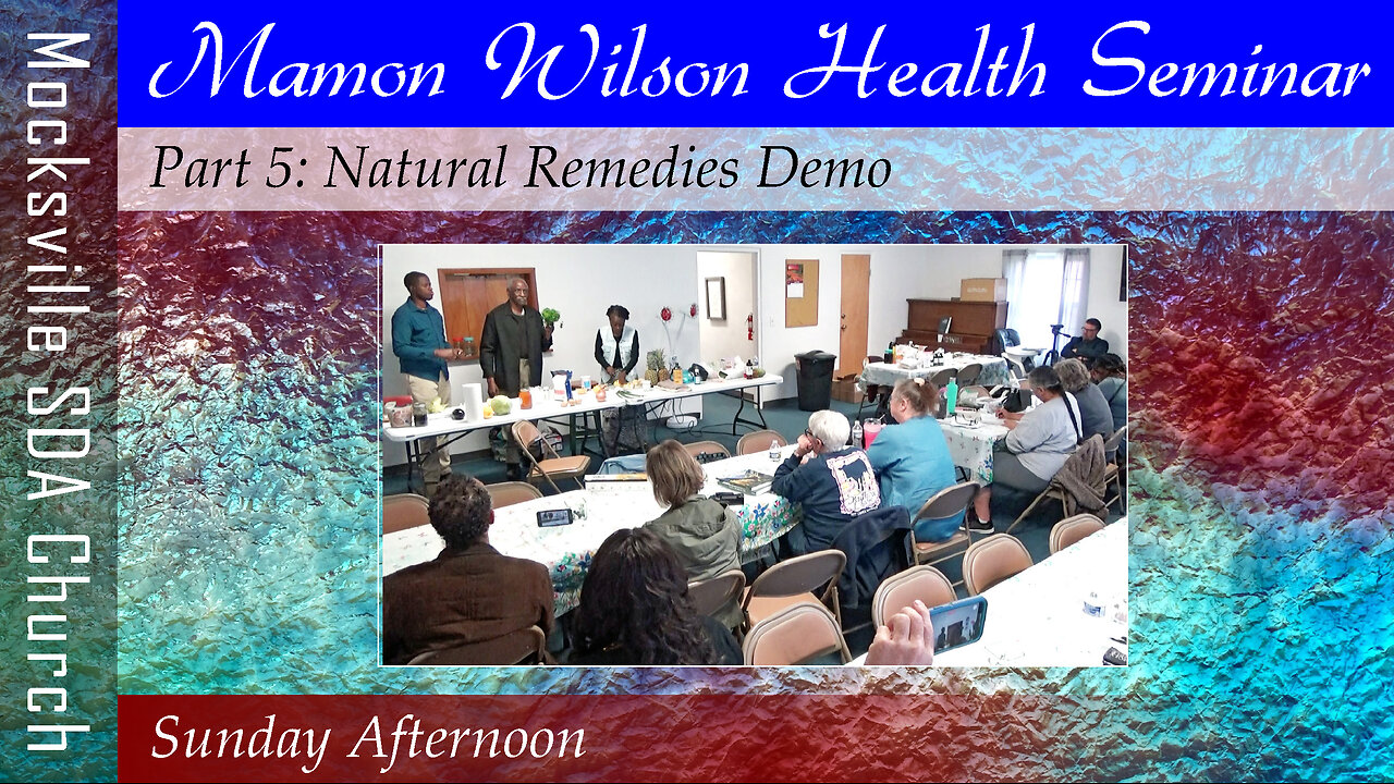 Natural Remedies Demo (Mamon Wilson)