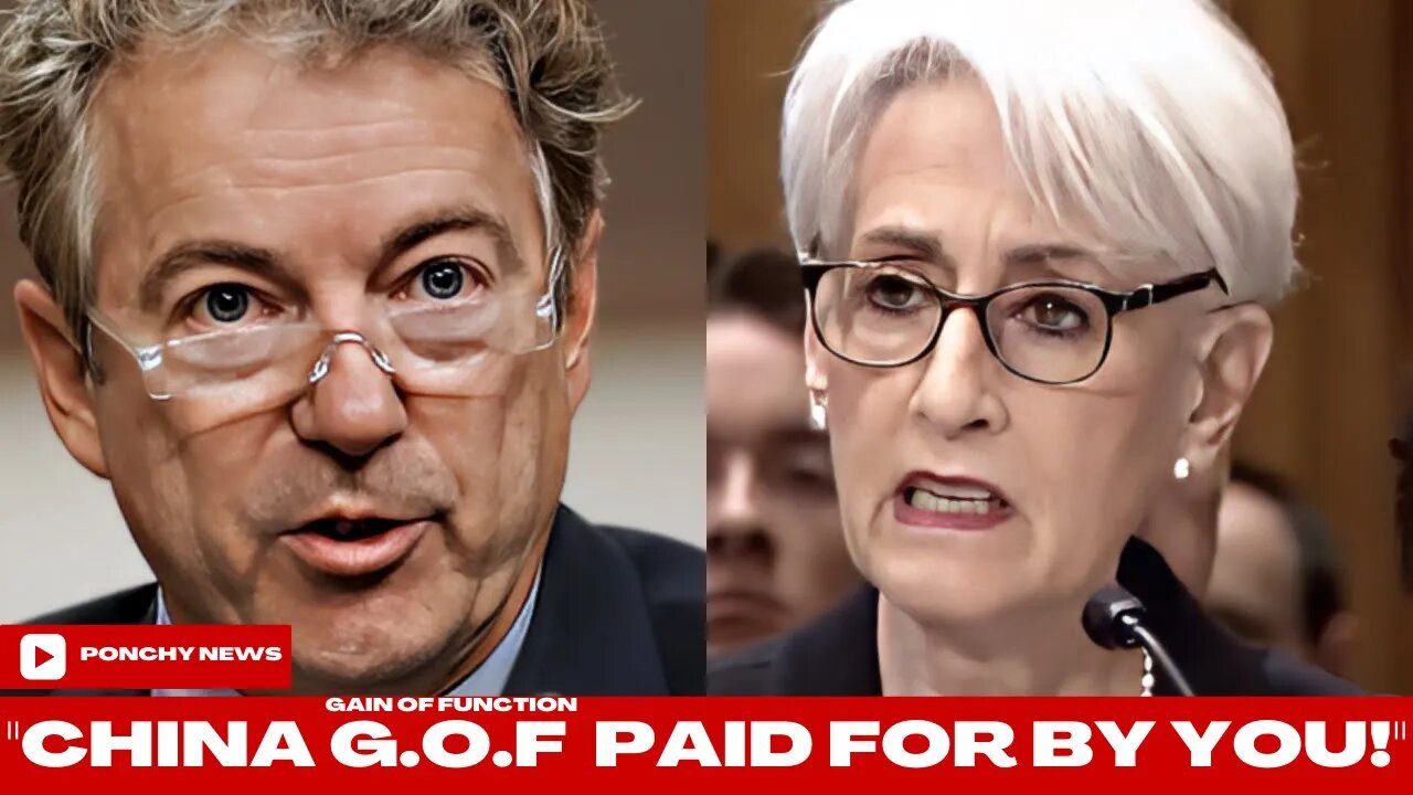 OUTRAGE: Rand Paul SCOLDS Top Biden Official On Funding China BUG!