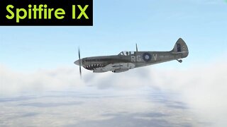 Spitfire IX Dogfight Sortie (IL-2 Bodenplatte)