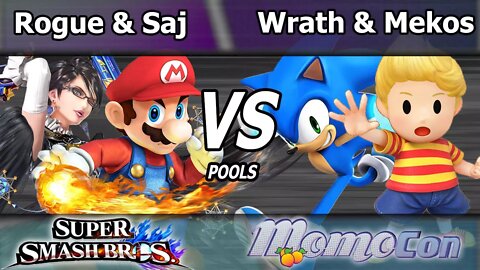 MVG|RoguePenguin & TA|Saj vs. Wrath & Mekos - Wii U Doubles Pools - Momocon 2017