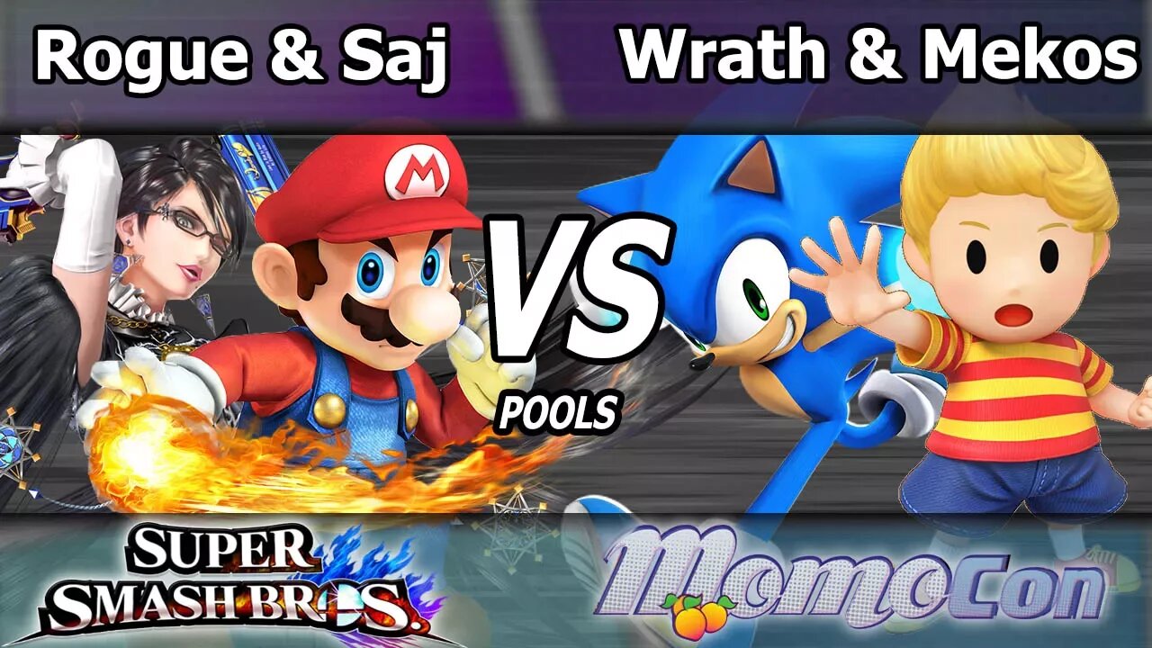 MVG|RoguePenguin & TA|Saj vs. Wrath & Mekos - Wii U Doubles Pools - Momocon 2017