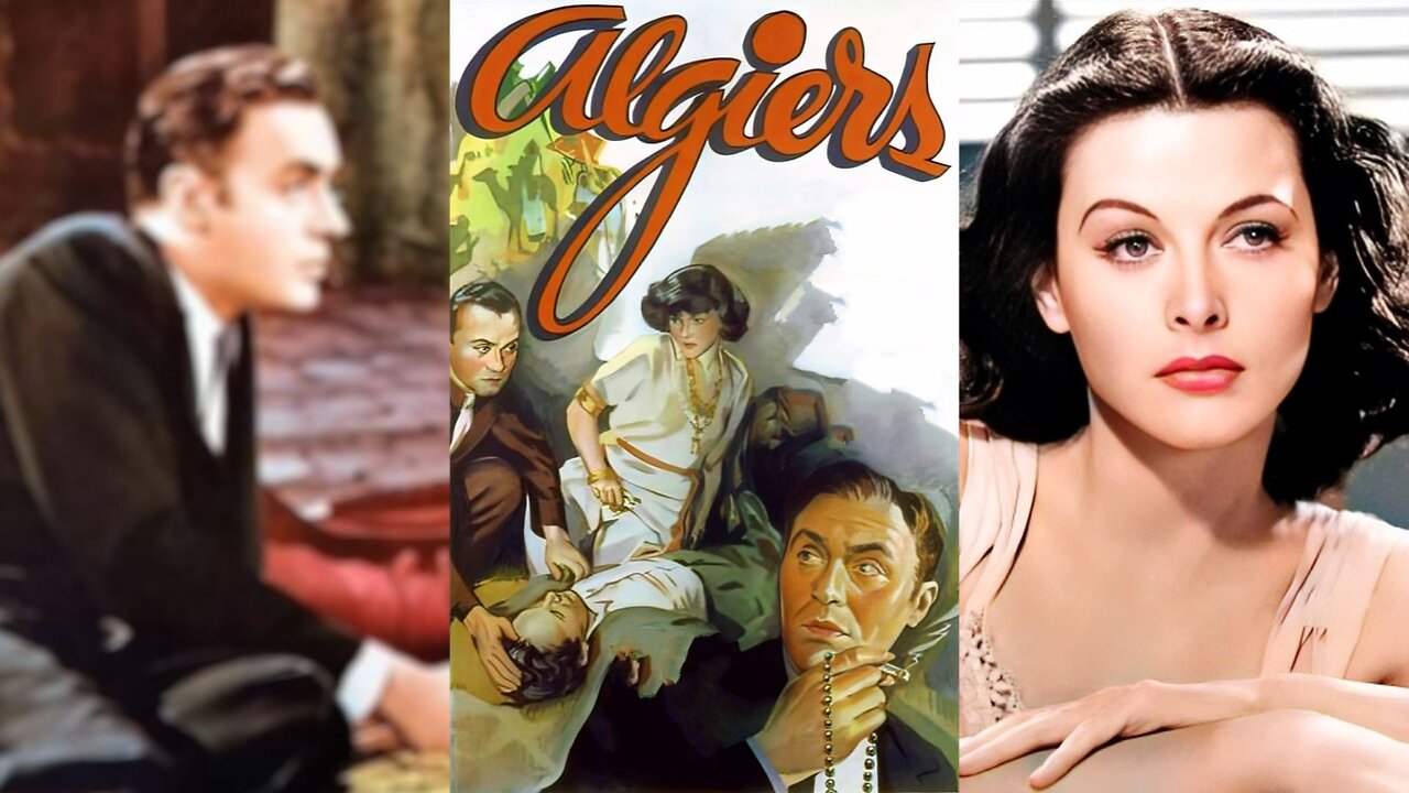 ALGIERS (1938) Charles Boyer, Hedy Lamar & Sigrid Gurie | Drama, Mystery, Romance | B&W