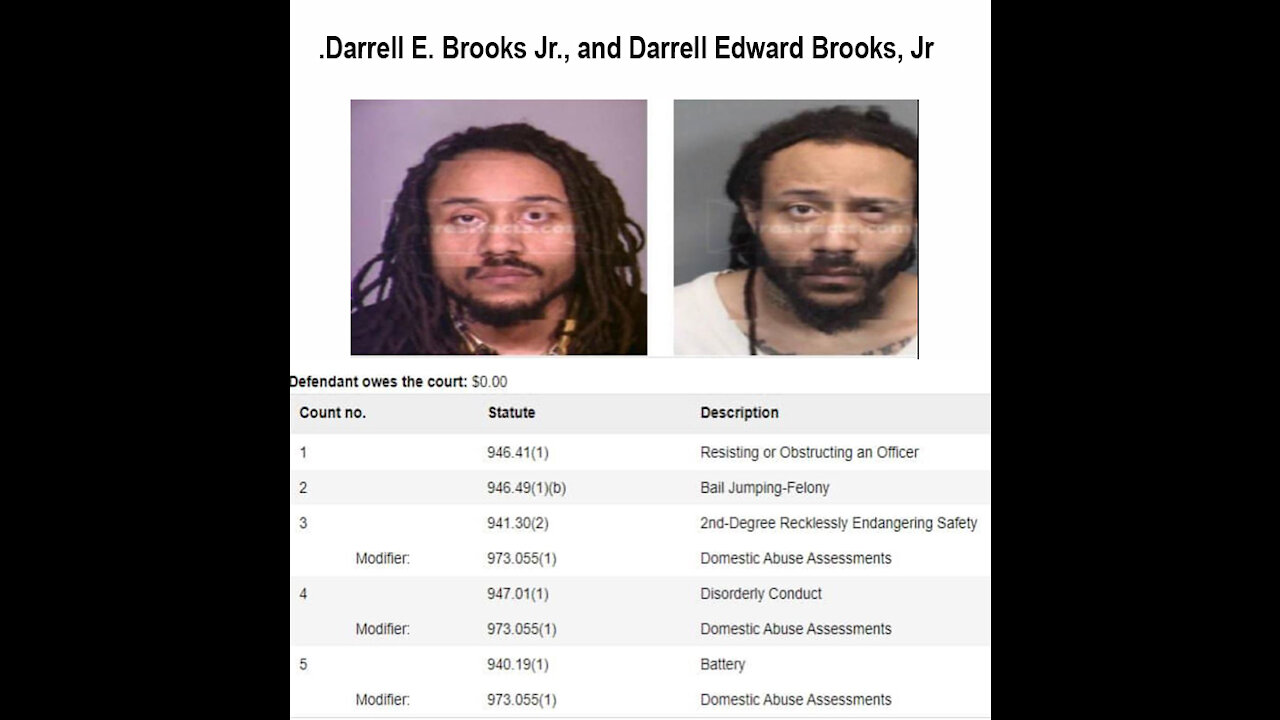 Darell Brooks and the Christmas Parade Massacre. #Rittenhouse connection?