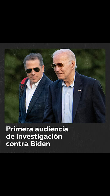 Así fue la primera audiencia de investigación para un posible ‘impeachment’ contra Biden
