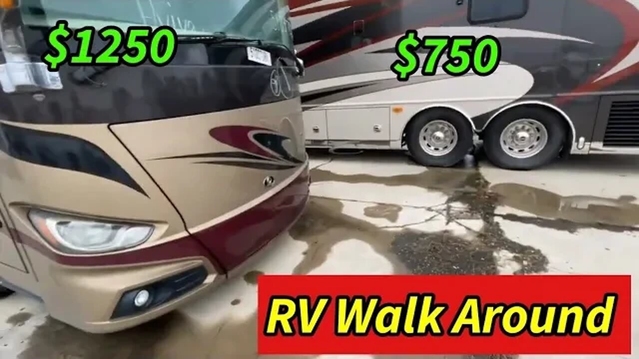 RV Walk Around at Copart $750 Bus and $1250 Class A