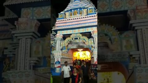 Ekdalia Durga Puja pandal 2022. #shorts.