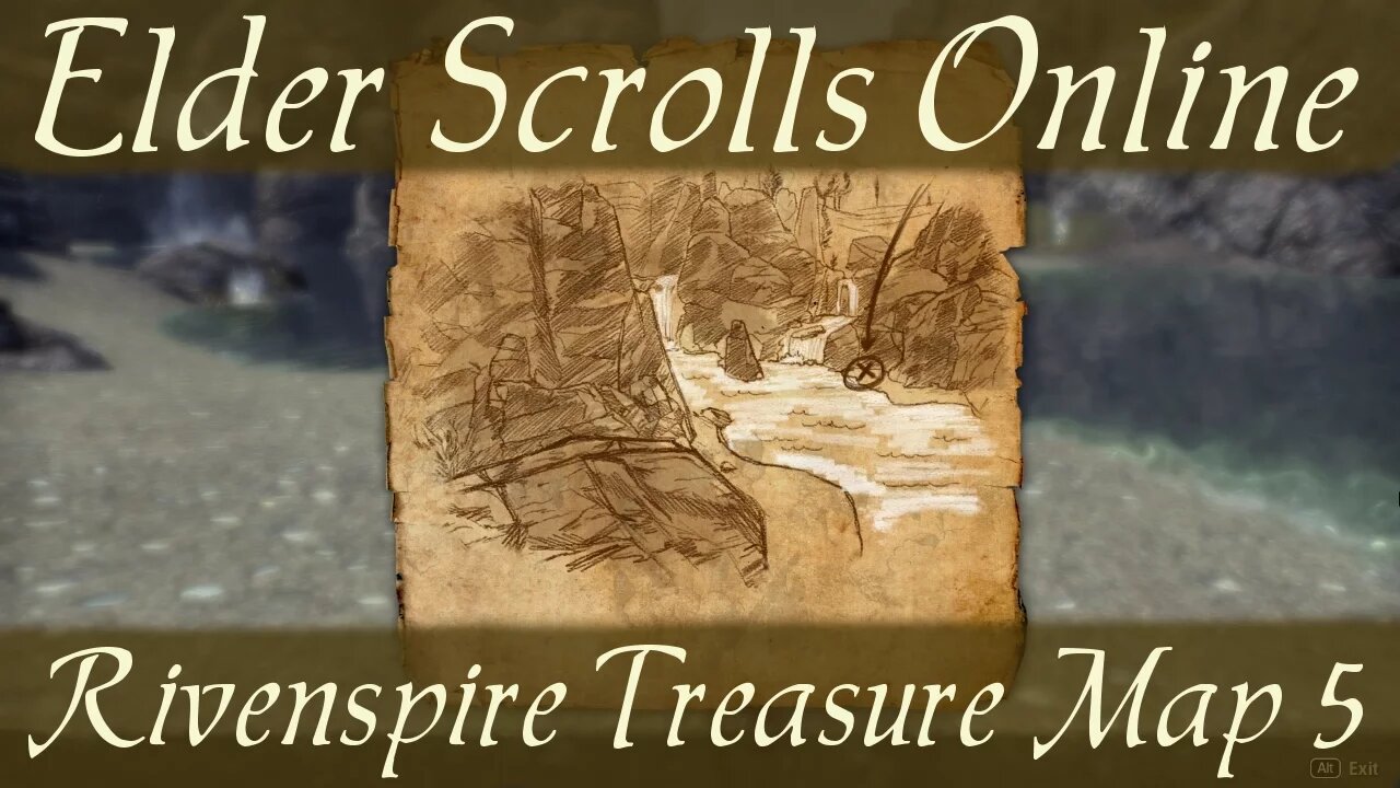 Rivenspire Treasure Map 5 [Elder Scrolls Online ESO]