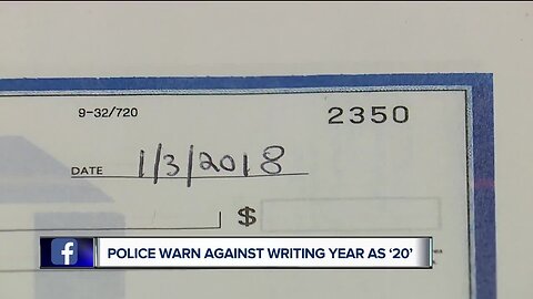 New Year Tip: Don’t abbreviate 2020 when you sign documents, police warn