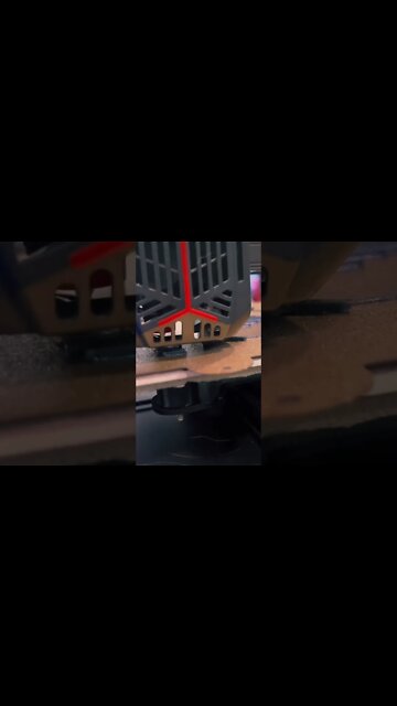 Quick clip of a print in progress on our Ender 2 Pro with our Tough Extruder V2 & Revo CR Hotend!👻