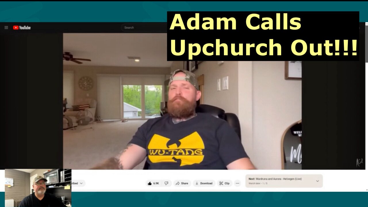 Adam Calhoun finally responded to Upchurch and tells him to bring it!!!