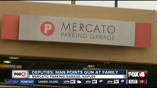 Bonita Springs man arrested in Mercato parking garage gun threat