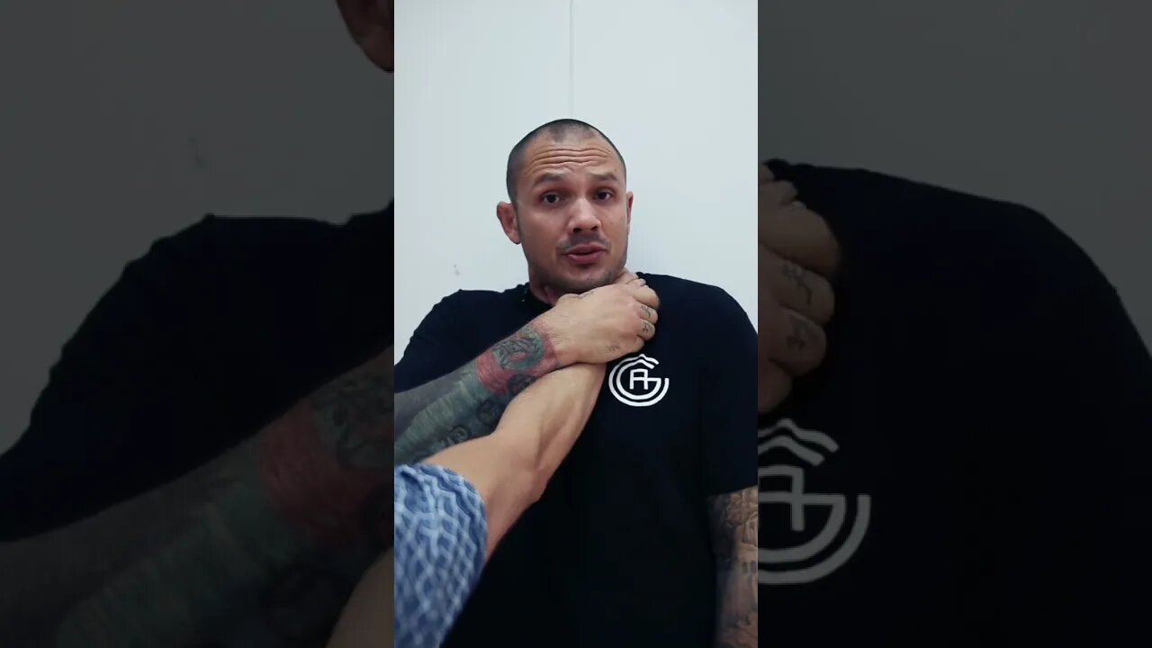 Single Hand Choke Self Defense