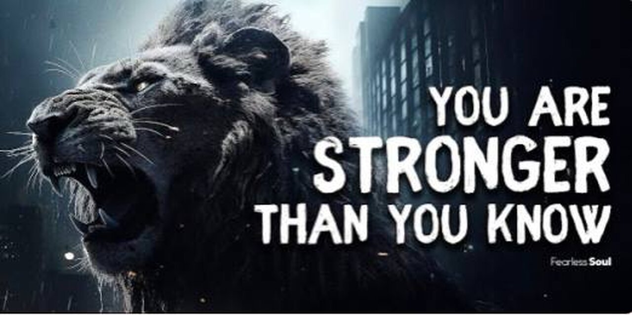 You Are Stronger Than You Know (Audio)