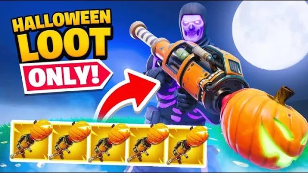 Halloween Weapons *ONLY* in Fortnite!