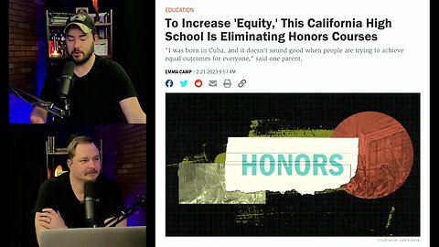 California School Halts Honors Class in the Name of "Equity"