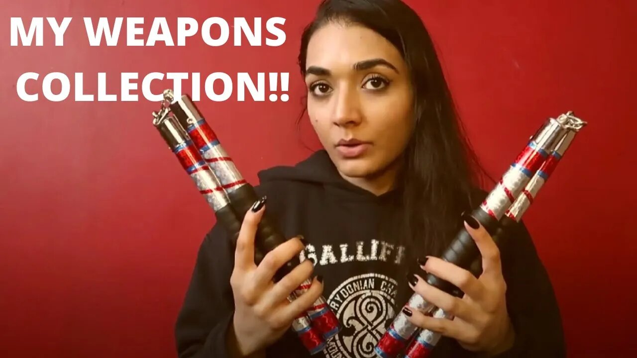 My weapons collection so far | weapons collector | Weapons performer & Martial Artist