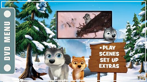 Alpha and Omega: A Howl-iday Adventure - DVD Menu