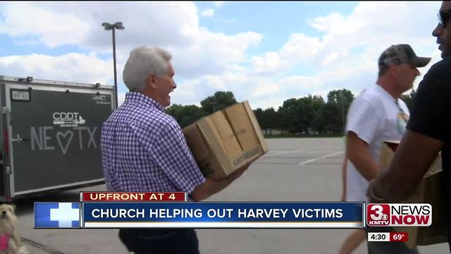 Church helps out hurricane victims in Texas