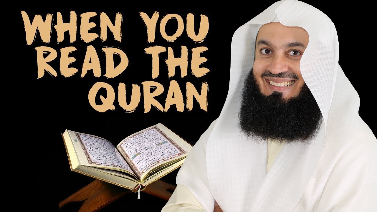 SubhanAllah! This is what happens when you read Quran - Mufti Menk