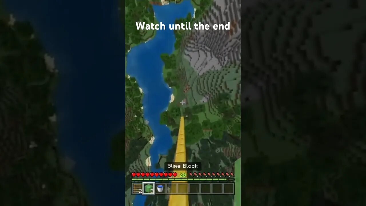 Normal Vs Pro Minecraft Players Jumping off a Bridge #shorts #minecraft