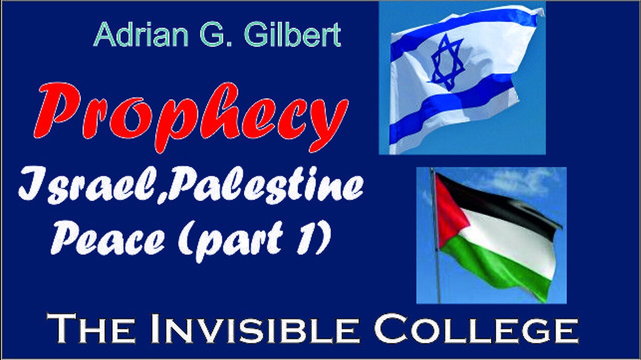 Prophecies for Israel and Palestine (part 1)