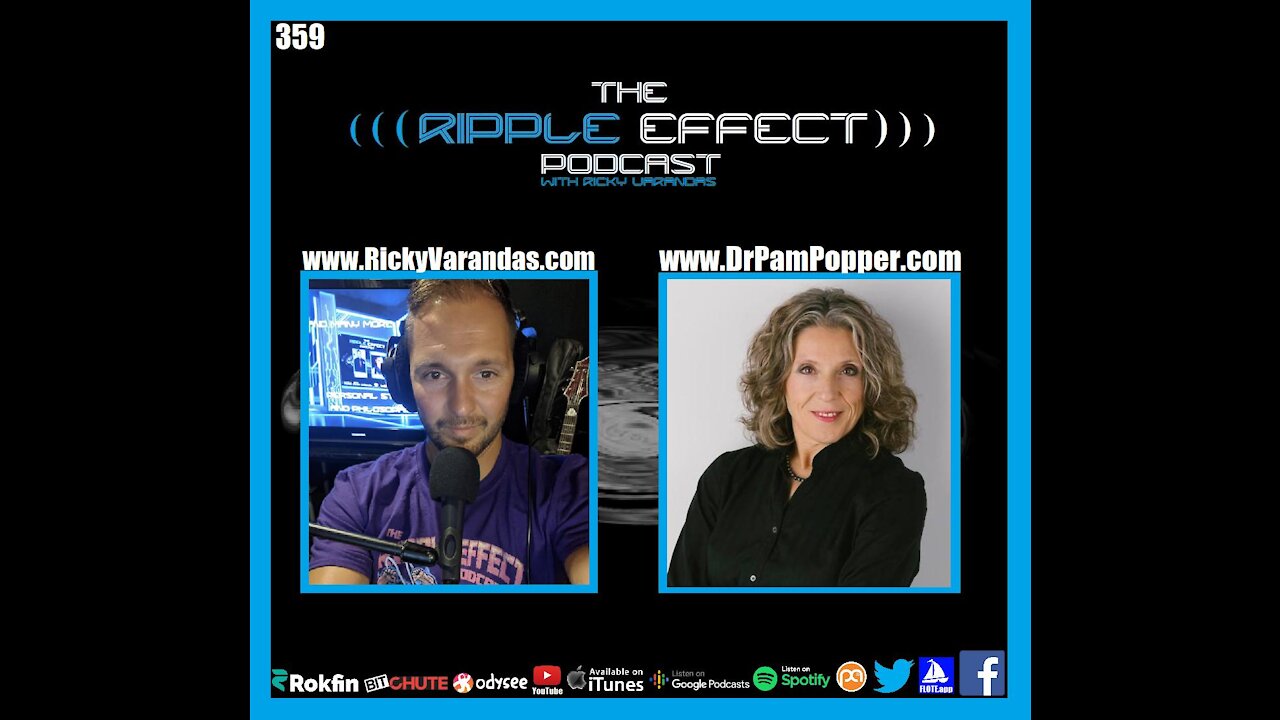 The Ripple Effect Podcast #359 (Dr. Pam Popper | Diet, Health, Food & Medcine)