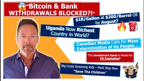 💥 Binance blocks BTC! $18/gallon Gas? What Asset will 5X? How to Save the Children from Groomers