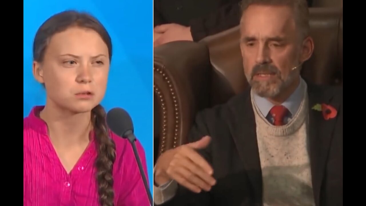 Dr. Jordan Peterson lecturing smart audience to open their eyes.