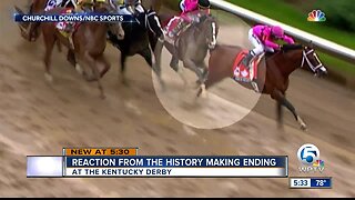 Local horse enthusiasts react to the results at the Kentucky Derby