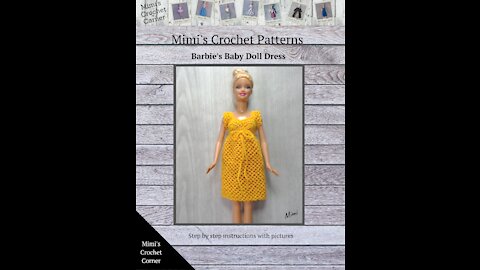 Barbie Baby Doll Dress