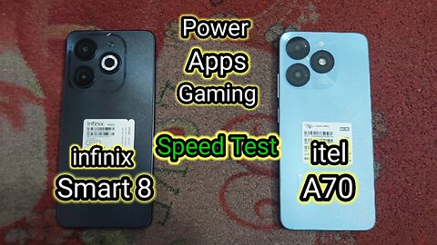 Infinix smart 8 // vs // itel A70 // how to best mobile phone