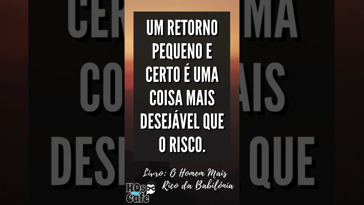 Frase do Livro O Homem Mais Rico da Babilônia 5 | #shorts #status