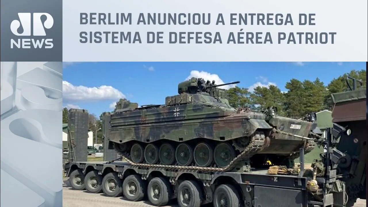 Alemanha deve enviar mais armas pesadas aos ucranianos