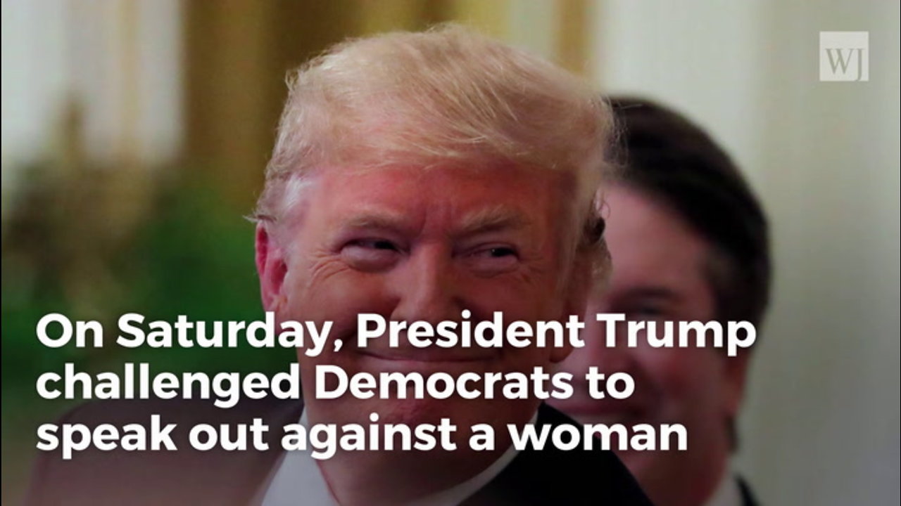 Trump Issues Challenge to Democrats After ‘Made Up’ Kavanaugh Accusations Revealed