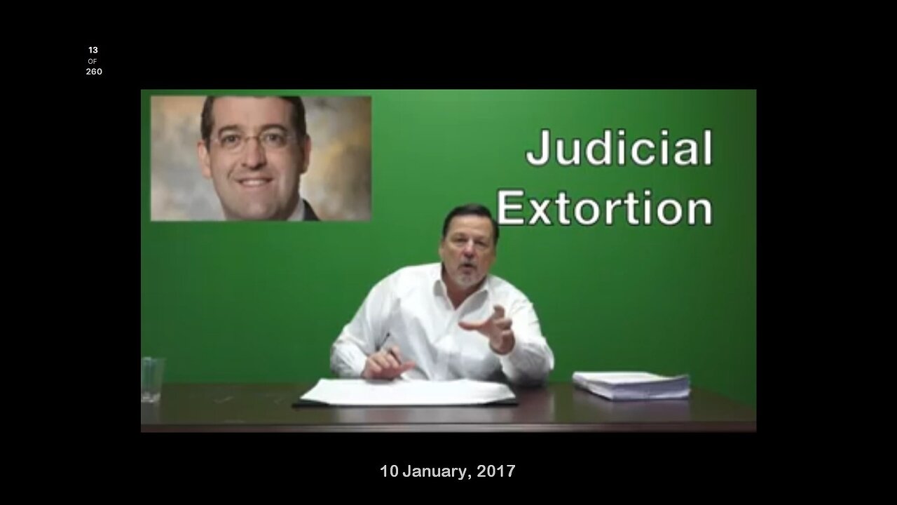 Judicial Extortion