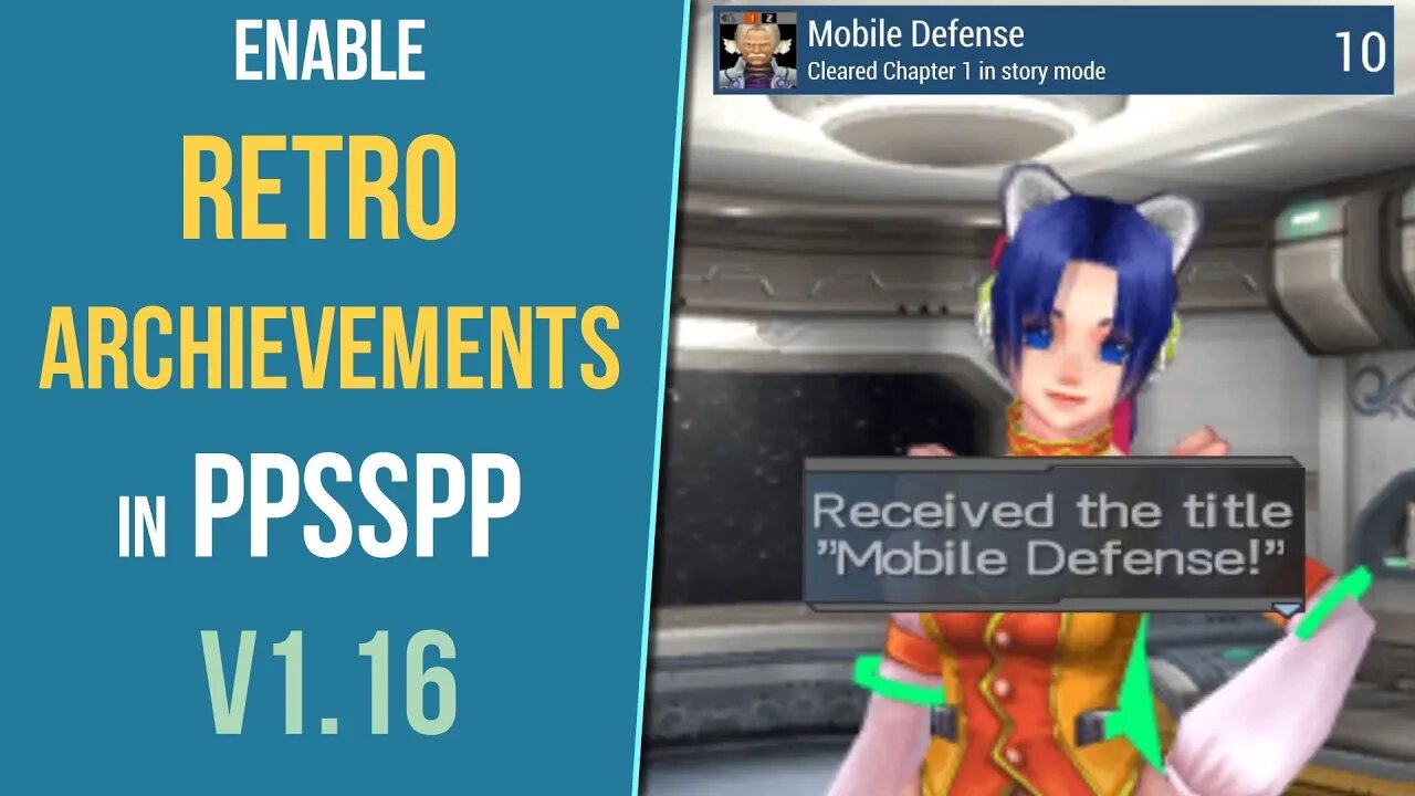 How to Enable Retro Archievements in PPSSPP