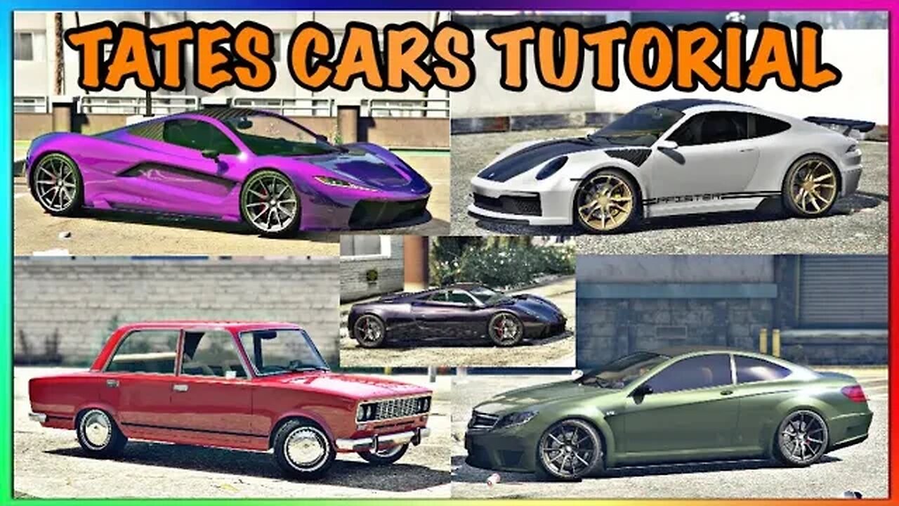 How To Create 5 of Andrew & Tristan Tate’s Cars #2 (GTA Online)