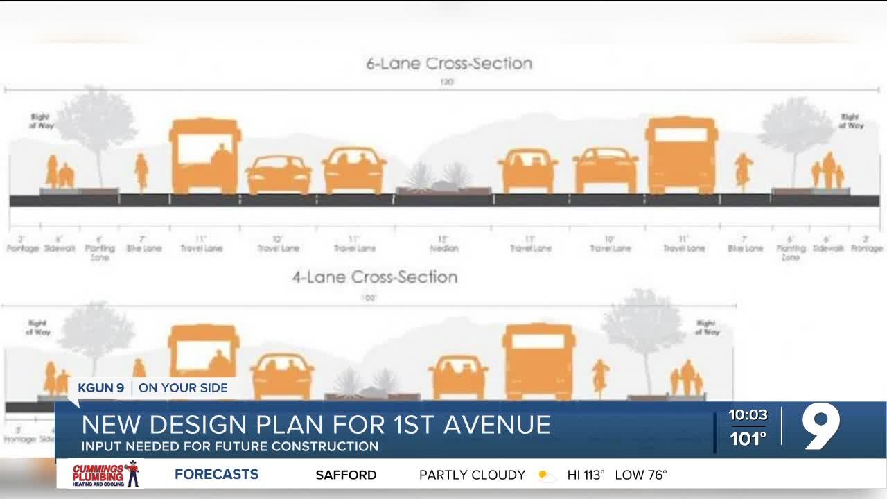 Your input is needed for 1st Avenue road design