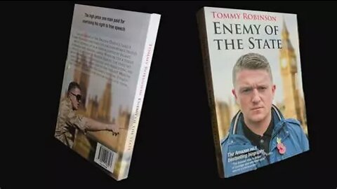 Tommy Robinson angripen av två nyttiga idioter