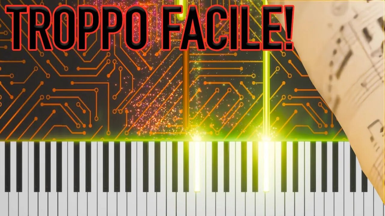 Inno Tedesco🇩🇪 al Piano ma è TROPPO FACILE! PIANO TUTORIAL + SPARTITO GRATIS Das Lied der Deutschen