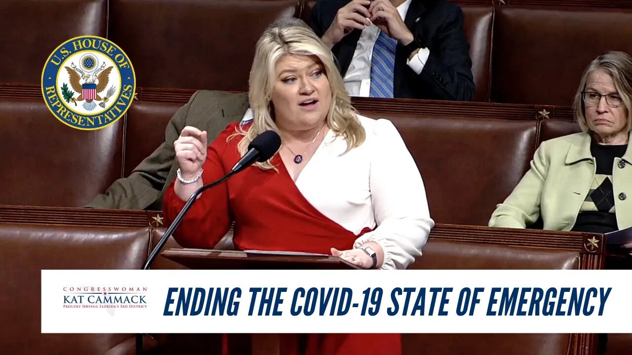 Rep. Cammack BLASTS The COVID-19 Public Health Emergency Declaration In House Floor Speech