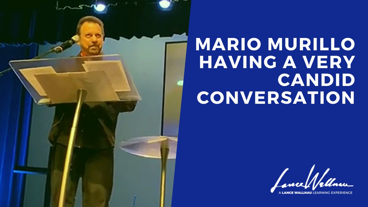 Mario Murillo Having a Very Candid Conversation In California | Lance Wallnau