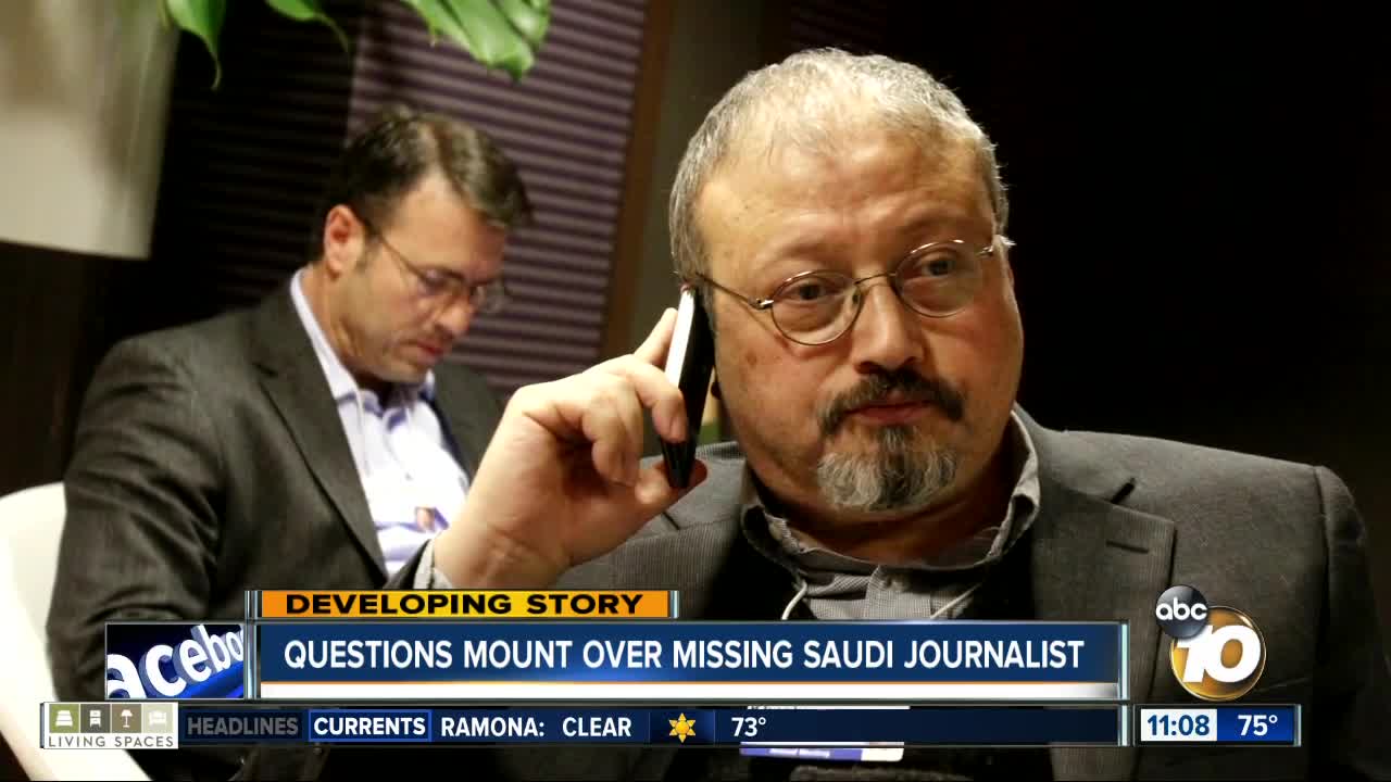 Questions mount over missing Saudi journalist