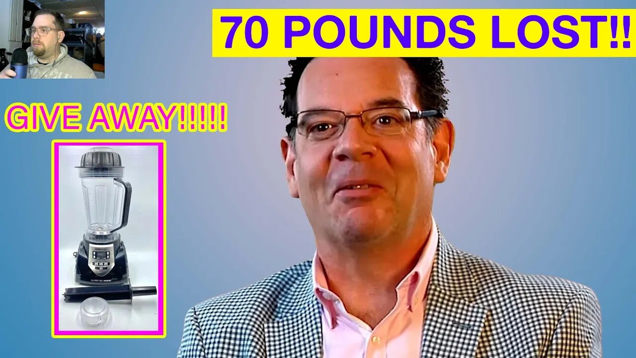 Starch Solution CAUSES Gustavo to LOSE 70 POUNDS | Many More Stories| Plus Blender GIVEAWAY!