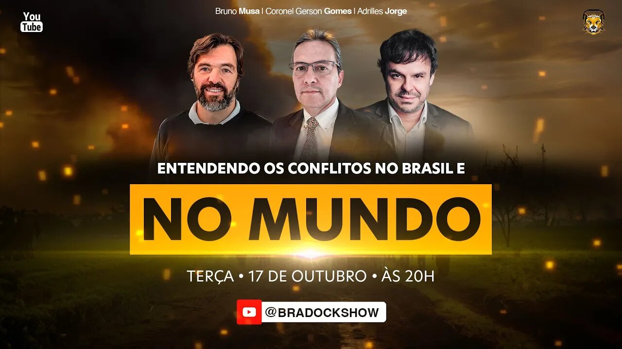 Bradock Show - 17/10/23 - Coronel Gerson Gomes, Adrilles Jorge e Bruno Musa