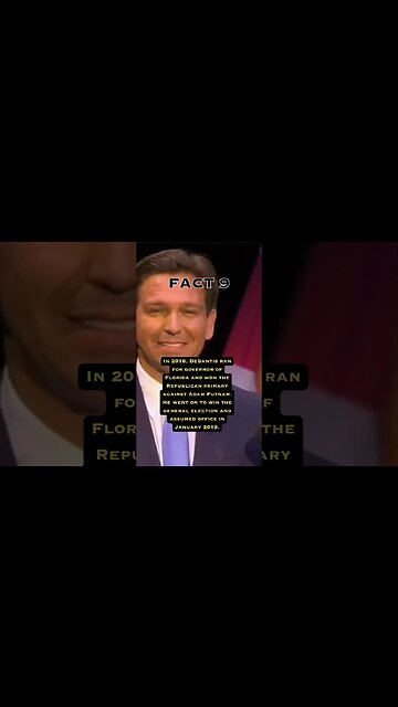 Fact 9 about Ron Desantis