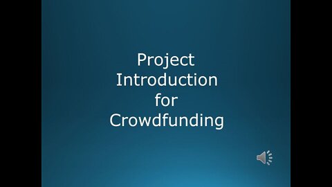 Project Introduction for Crowdfunding