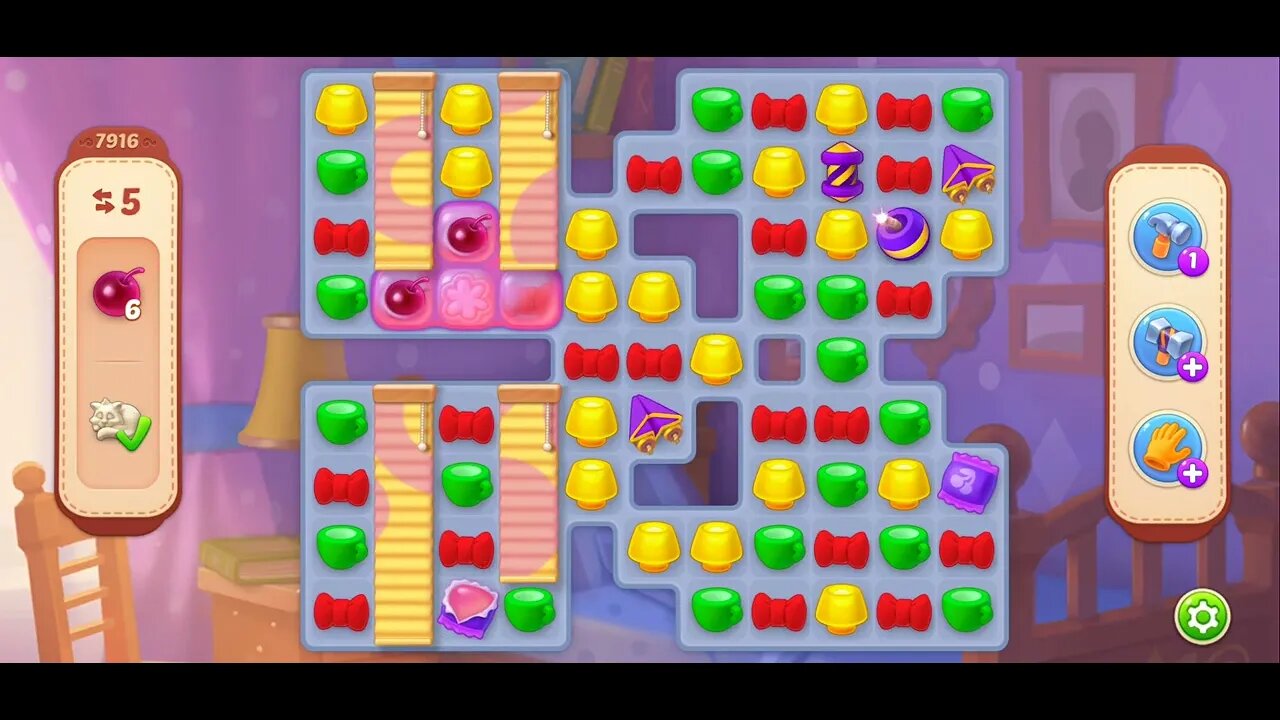 Playrix Homescapes Gameplay Walkthrough Level 7916