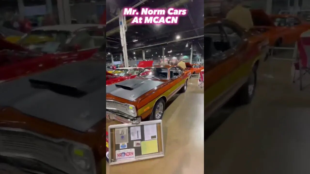 Mr. Norm Cars on Display at MCACN! #shorts